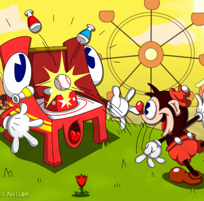 Cartoon Carnival Drawing